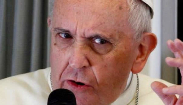 Papa Francesco "Gesù si è fatto diavolo"