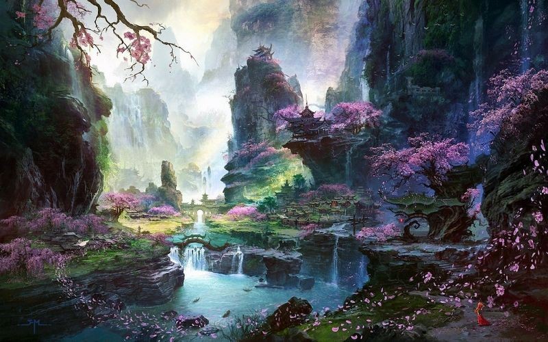 Fantasy Art Scenery | Inspirational Fantasy/Scifi Landscape ...