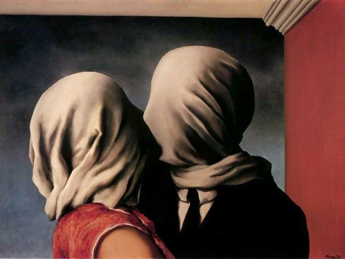 Gli amanti senza volto di René Magritte - Psicologia e Arte